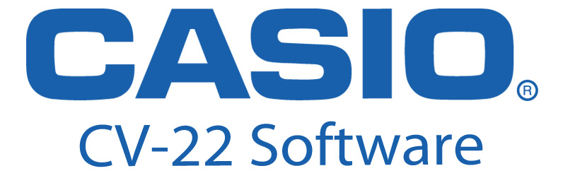 Casio CV-22 Programming / Reporting Software w/ 14' Cable for Casio TE-4500