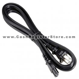 Casio Power Cord for Black Cash Registers