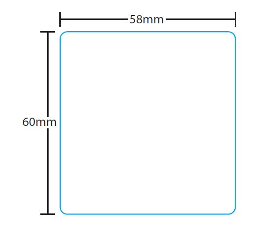 Detecto Barcode Labels NON-UPC Blank Strip