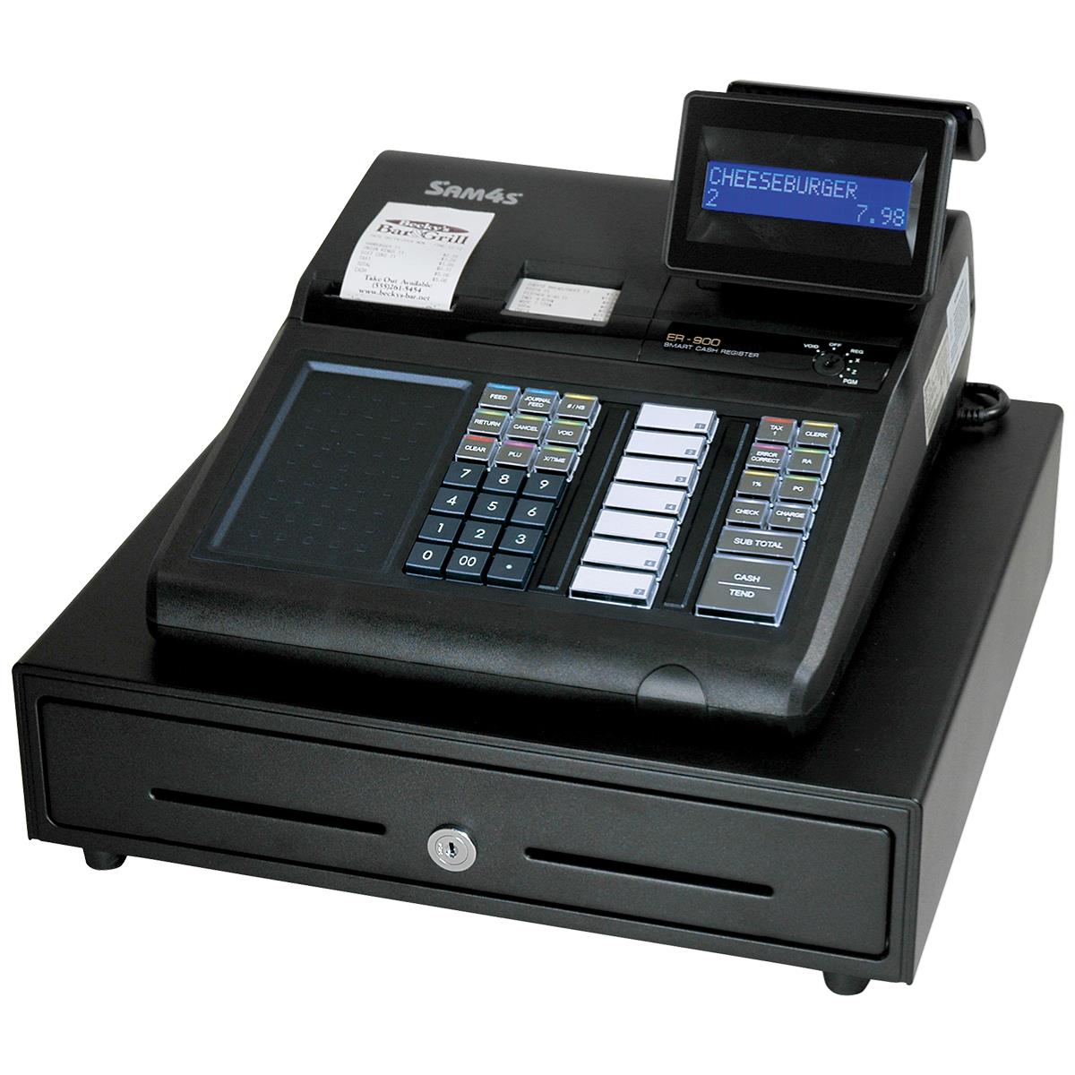 Sam4s ER-915 Cash Register (w/ Free Lifetime Technical Support)