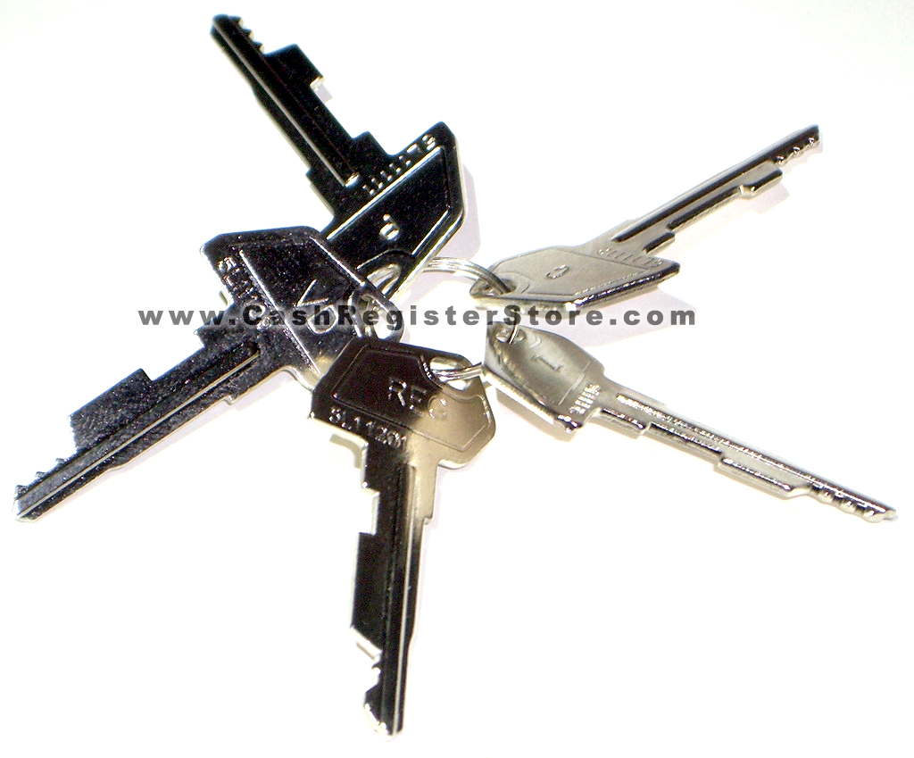 Cash Register Keys for Sam4s NR-510B