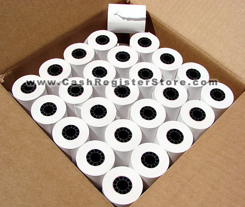 50 Rolls of 58mm Thermal Paper (80 feet) for PAX A80