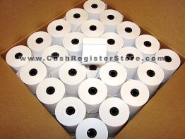 50 Rolls of 58mm Thermal Paper (230' per roll) for Sharp XE-A21S