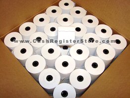 50 Rolls of 58mm Thermal Paper (230' per roll) for Sam4s ER-390M