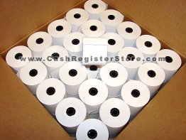 50 Rolls of 58mm Thermal Paper (230' per roll) for Casio PCR-T540SV-SR