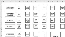 Keyboard Template for Sharp XE-A202 (Download link emailed)
