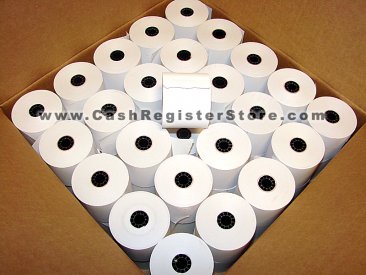 50 Rolls of 58mm Thermal Paper (230' per roll) for Sharp XE-A202